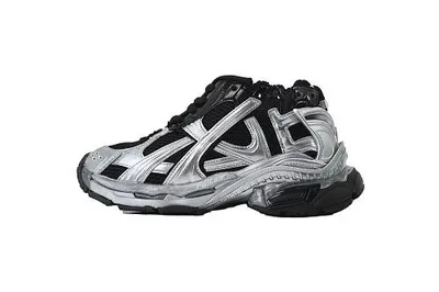 Immagine prodotto di 853223 WRNLD 1125 Balenciaga Runner Nero Argento TAGLIA:EUR38