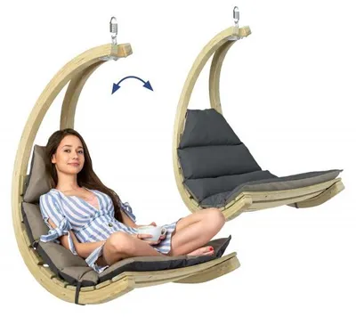 Produktbild von Swing Chair Anthracite AZ-2020450 (anthrazit/taupe)