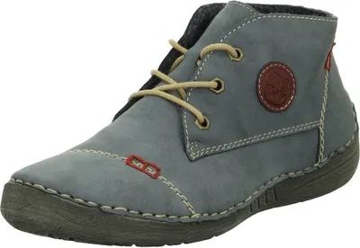 Obrázok produktu pre Rieker 52540 Dámske členkové topánky Chelsea boots s teplou podšívkou, veľkosť:39 EU, farba:Blue