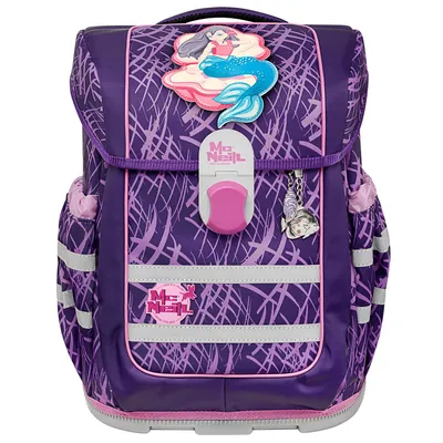Produktbild von McNeill Schulranzen-Set Ergo Complete Sportbeutel Etui Schlamper + McAddy Magic Meerjungfrau für Mädchen