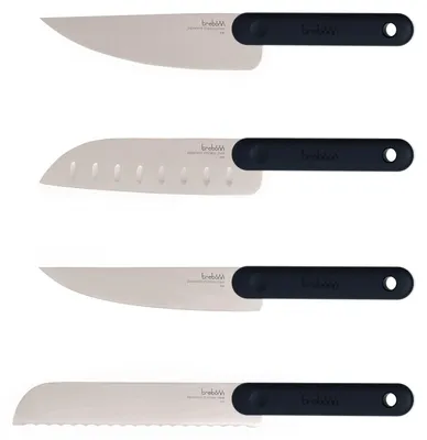 Messer-Set Black Edition – 4 Küchenmesser, japanischer Edelstahl