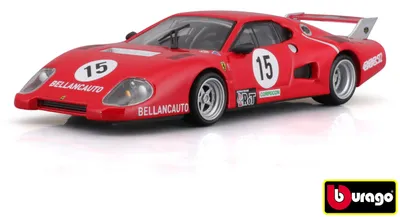 Imagen del producto de Bburago 1:43 Ferrari Racing 512 Bb Ii Serie 1981
