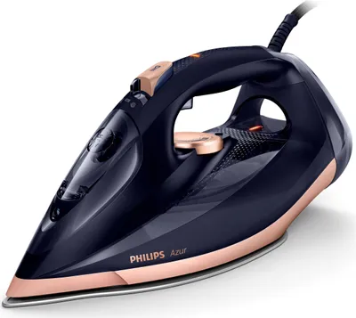 Produktbild von Philips Azur Dampfbügeleisen 3000 Watt 55 gmin Kontinuierlicher Dampfhub 250 eminent