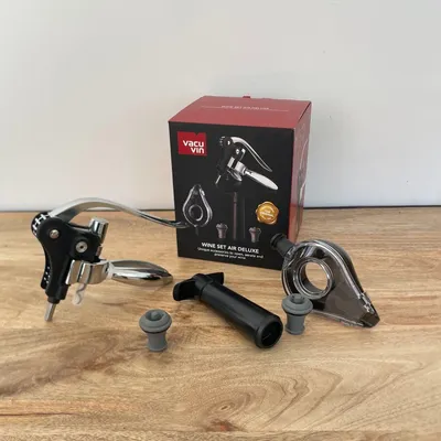 Image de Coffret service à vin 5 pièces - Vacu Vin - 3890760 - wine set air deluxe