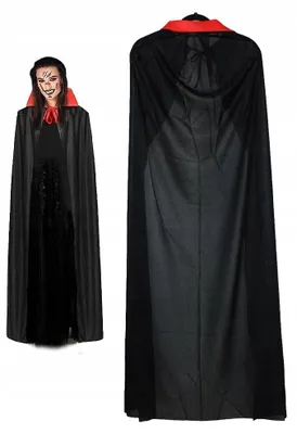 Produktbild von Gacek Halloween Umhang für Vampir, Teufel, Magier
