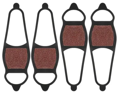 Obrázek produktu pro Protiskluzové návleky na boty - Ledové hroty - Gumový materiál - 4 ks - Na běh a turistiku