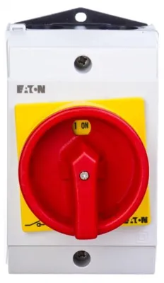 Produktbild von Eaton T0-3-15683/I1/SVB, Kippschalter, 3P, Rot, Weiß, Gelb, IP65, 80 mm, 130 mm