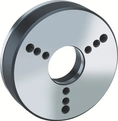 Produktbild von Röhm Zwischenflansch ZF, für KFS / MFS/ KFR, Kurzkegel Nr. 6 (C 06), ISO 702-3 - 893983