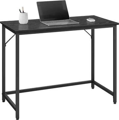 Produktbild von VASAGLE Schreibtisch, Kleiner Computerschreibtisch, Büro für Arbeitszimmer, Schlafzimmer, 50 x 100 x 76 cm, Industriedesign, Metallgestell
