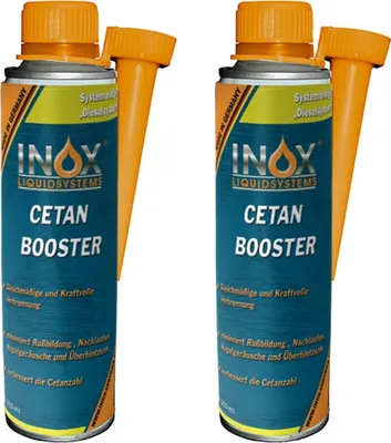 Produktbild von INOX® Cetan Booster Additiv für Dieselmotoren 2x250 ml Cetanzahl Verbesserer
