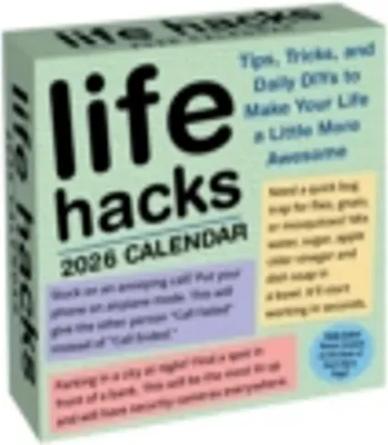 Obrázek produktu pro Life Hacks 2026 Denní kalendář