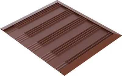 Image de Aerocompact XM-FCMR, tôle de recouvrement, taille moyenne, rouge, 1 pièce.