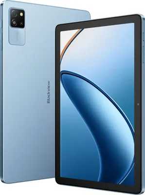 Blackview TAB 60 WIFI Android 15 Tablet PC 10,1 Zoll – 12GB RAM + 128GB ROM (1TB TF), 5100mAh Akku, Dual Kamera, Blau