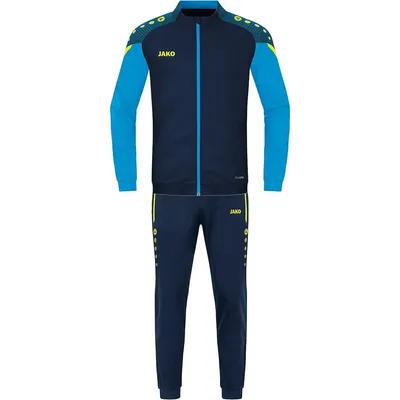 Produktbild von JAKO Kinder Trainingsanzug Polyester Performance, Farbe:marine/JAKO blau, Größe:128