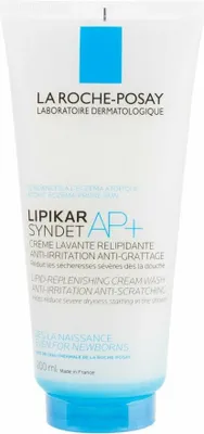 Produktbild von La Roche-Posay Lipikar Syndet AP+ rückfettende Dusch-Creme Juckreiz-mildernd, 200 ml Gel