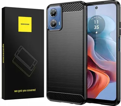 Obrázok produktu pre Puzdro na telefón SPACECASE Carbon pre Motorola Moto G34 / G45 5G čierne