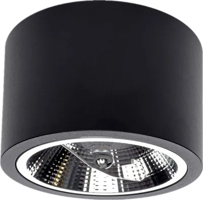 Zdjęcie produktu dla Reflektor spot Camino czarny 1xES111x10W metal wym:9x12x12cm IP20 Light Prestige