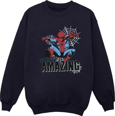 Produktbild von Marvel - "Amazing" Sweatshirt für Damen BI25384 (XL) (Marineblau)