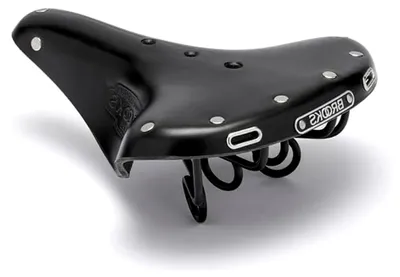 Produktbild von Brooks B72 Fahrradsattel (schwarz)