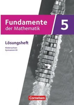 Obrázek produktu pro Fundamente der Mathematik 5. Schuljahr. Niedersachsen - Lösungen zum Schulbuch