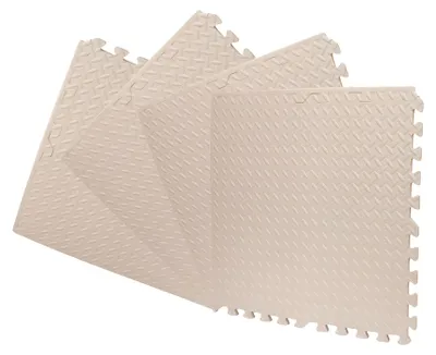 Obrázek produktu pro X-star EVA pěnová podložka sada 4 ks 60x60 cm béžová