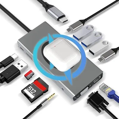 Zdjęcie produktu dla Rozgałęźnik USB 3.0 o przepustowości 5 Gb/s