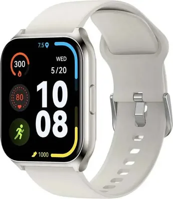 Immagine prodotto di Smartwatch Haylou LS02 Pro, Bluetooth 5.0, 250 mAh, IP68, Argento
