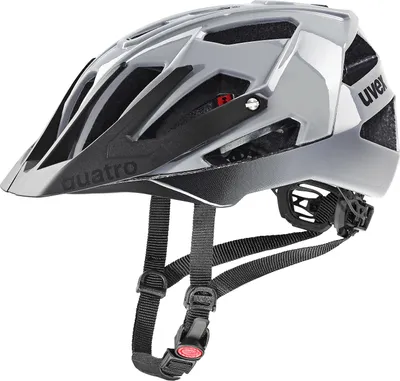 Produktbild von Uvex Quatro Helm rhinograu-schwarz größe 52-57 cm S41.0.775.3415