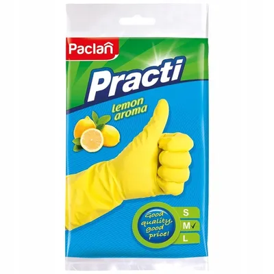 Zdjęcie produktu dla Paclan Rękawice Gumowe Zapachowe r.M