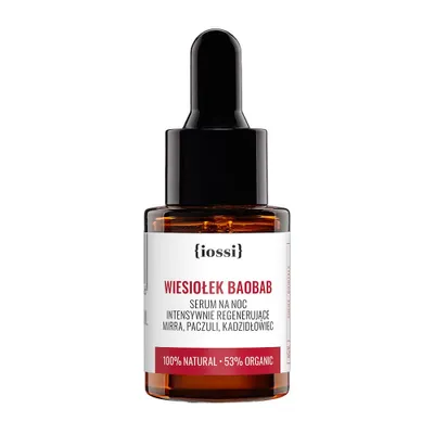 Produktbild von Iossi Nachtserum mit Nachtkerze & Baobab, 10 ml