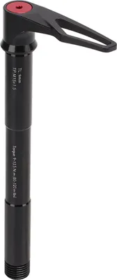 Immagine prodotto di Perno passante per bicicletta, sgancio rapido in alluminio leggero per forcella anteriore Rockshox, lunghezza 158 mm, cambio rapido