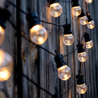 Image de Guirlande Guinguette LED 10M IP44 pour 10 ampoules E27 (non fournies)