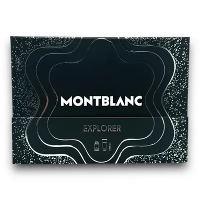 Produktbild von Montblanc Explorer Eau De Perfume Spray 100ml Set 3 Pieces
