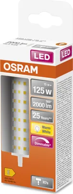 Immagine prodotto di Osram SUPERSTAR Lampadina LED Bianco caldo 2700 K 15 W R7s E