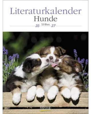 Produktbild von Literaturkalender Hunde 2027