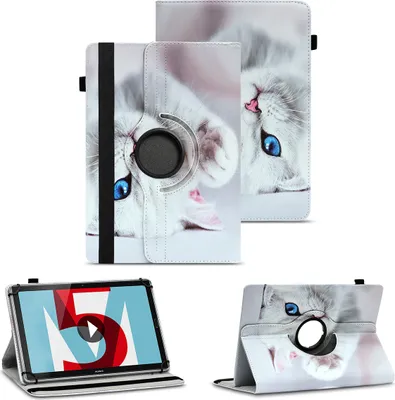 Produktbild von Tablet Tasche für XGODY P60 / P60 Pro Hülle Schutzhülle Cover 360 Drehbar CaseFarben:Motiv 10