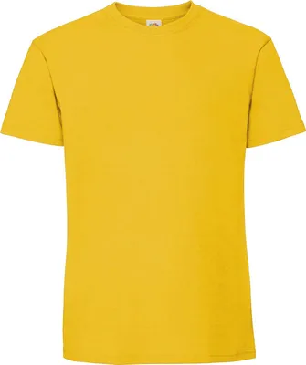 Produktbild von Fruit Of The Loom Herren Premium T-Shirt PC3033 (L) (Sonnenblume)