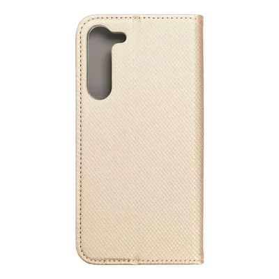 Zdjęcie produktu dla Etui König Design kompatybilne z Samsung Galaxy S23 Plus z syntetycznej skóry - Etui na telefon komórkowy w kolorze złotym