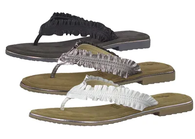 Produktbild von Tamaris 1-27110-22 Damen Pantolette Zehentrenner Clogs Leder, Größe:37 EU, Farbe:Grau