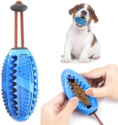 Produktbild von **Geoptimierte Titel** Ibenzoa® Hundesicherheits- und Kauspielzeug mit Zahnpflege - Robustes Material - Blau - Für alle Hunderassen**Kurze Verkaufsbeschreibung** Entdecken Sie das Ibenzoa® Hundesicherheits- und Kauspielzeug, das nicht nur für stundenlangen Spielspaß sorgt, sondern auch die Zahngesundheit Ihres Hundes fördert. Hergestellt aus robustem Material, ist es ideal für alle Hunderassen und sorgt für sicheres Kauen.**Ausführliche Produktbeschreibung** Das Ibenzoa® Hundesicherheits- und Kauspielzeu