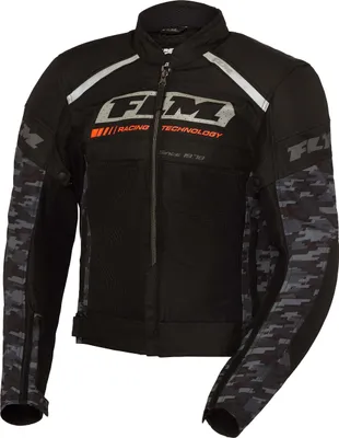 Produktbild von FLM Ram Air Textiljacke - Atmungsaktiv, Reflektoren, Level-2 Schutz