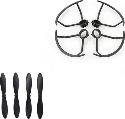 Obrázek produktu pro 4ks čepel + vrtule Ochranný kryt pro LF606 JD- 16 D2 SG800 M11 Quadcopter RC Drony Náhradní díly podle zobrazení