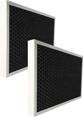 Produktbild von vhbw 2x Luftilter kompatibel mit Comedes LR 200 Luftreiniger - Kombifilter HEPA + Aktivkohle