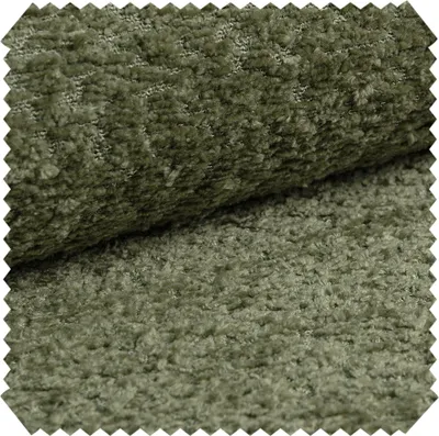 Produktbild von novely® CORIO Bouclé Möbelstoff Luxus 3D Bouclé-Struktur Polsterstoff | Meterware | 1lfm - Farbe: 25 Olivgrün