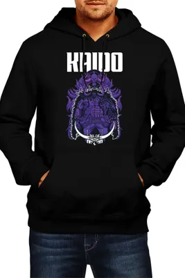 Produktbild von Herren Kapuzenpullover Anime Manga One Manga Piece Anime Kaidou Kaidou, Man L / Schwarz