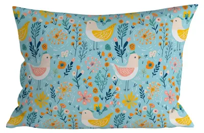 Obrázek produktu pro Povlak na polštář z mikrovlákna SPRING TWEET 70x90 cm, barevný