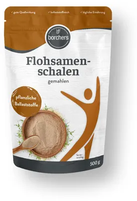 Produktbild von borchers gemahlene Flohsamenschalen 500g