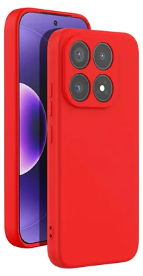 Produktbild von Avizar, Hülle für Xiaomi 17 Soft-Touch Silikon Fast Cover Serie, Rot