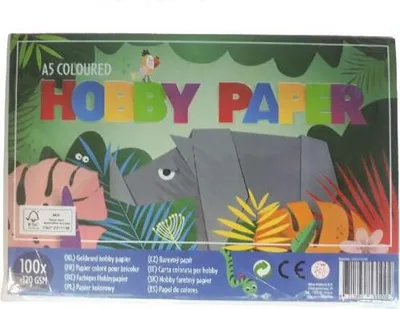 Produktbild von bastelpapier junior A5 Papier 100 Stk