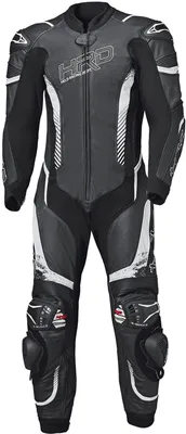 Zdjęcie produktu dla Kombinezon motocyklowy skórzany Held Brands Hatch, jednoczęściowy, czarno-biały, rozmiar 62
